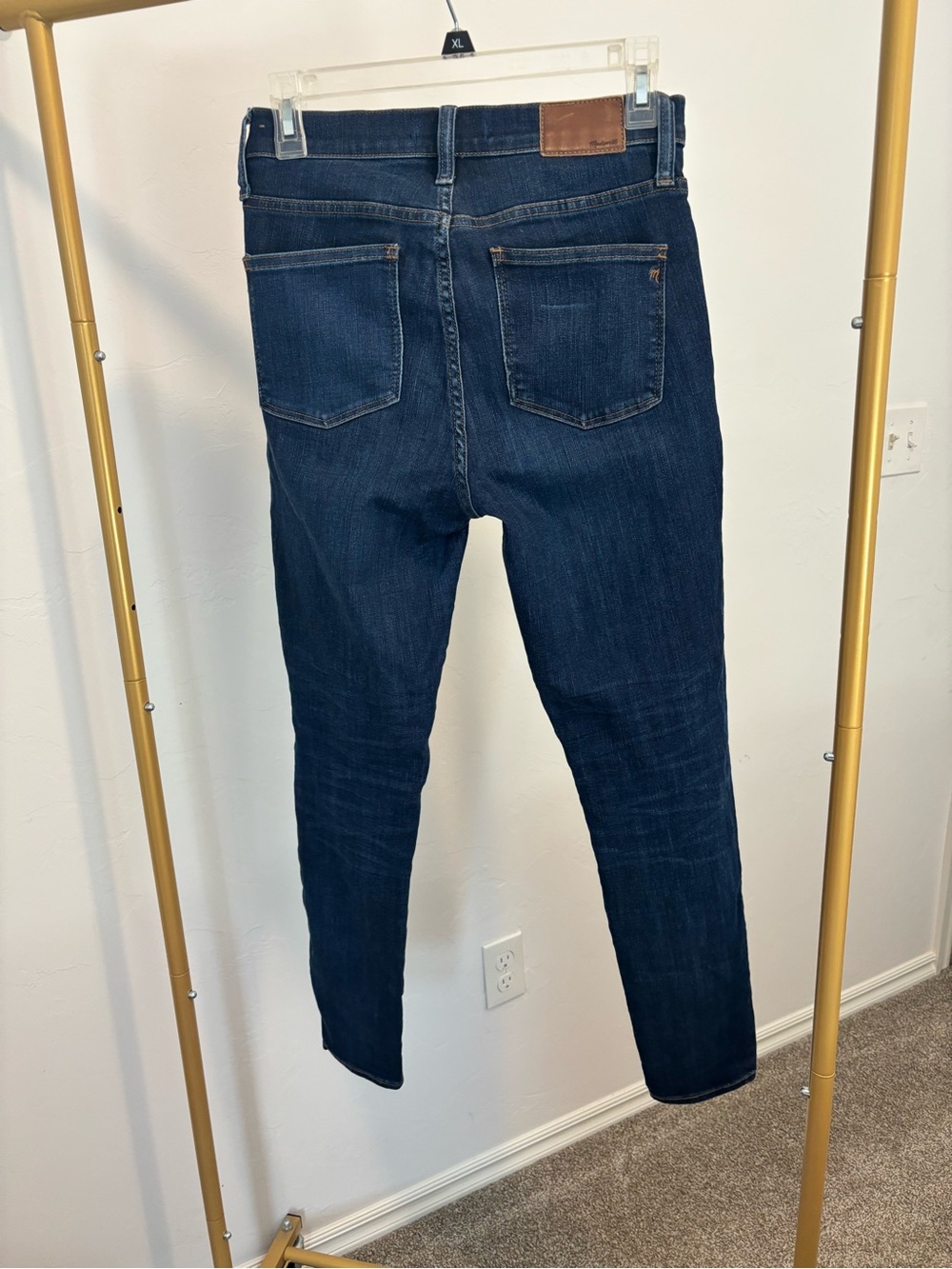 Madewell 9” high rise skinny jeans! Size 27